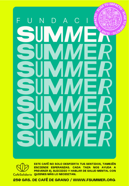Café Solidario edición Fundación Summer