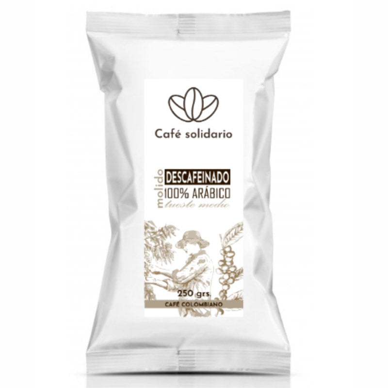 Café Solidario Comida para todos descafeinado